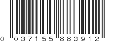 UPC 037155883912