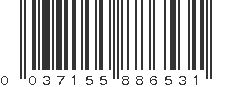 UPC 037155886531