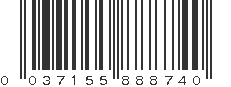 UPC 037155888740