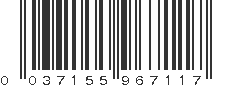 UPC 037155967117