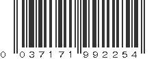 UPC 037171992254