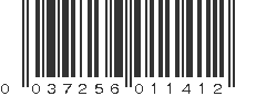 UPC 037256011412