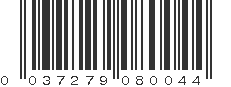 UPC 037279080044