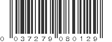 UPC 037279080129