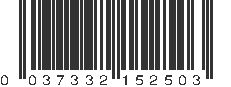 UPC 037332152503