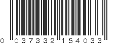 UPC 037332154033