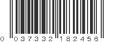 UPC 037332182456