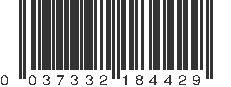 UPC 037332184429