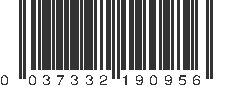 UPC 037332190956