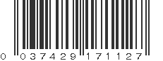 UPC 037429171127