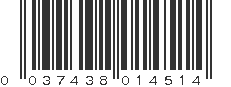 UPC 037438014514