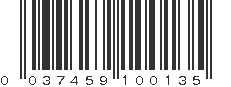 UPC 037459100135