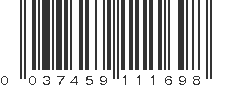 UPC 037459111698