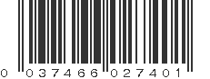 UPC 037466027401