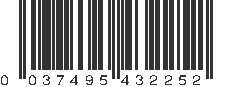 UPC 037495432252