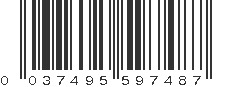 UPC 037495597487