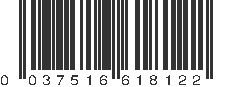UPC 037516618122