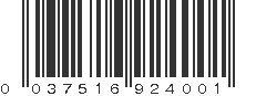 UPC 037516924001