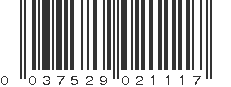 UPC 037529021117