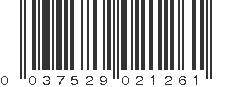 UPC 037529021261