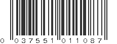 UPC 037551011087