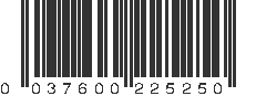 UPC 037600225250