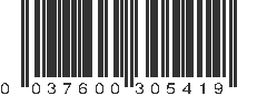 UPC 037600305419