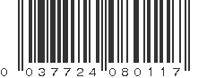 UPC 037724080117