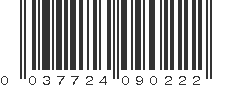 UPC 037724090222