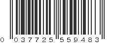 UPC 037725559483