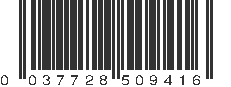 UPC 037728509416