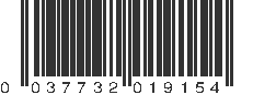 UPC 037732019154