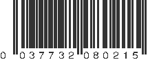 UPC 037732080215