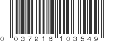 UPC 037916103549