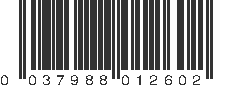 UPC 037988012602