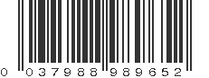 UPC 037988989652