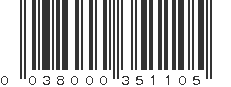 UPC 038000351105