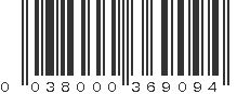 UPC 038000369094