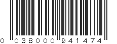 UPC 038000941474