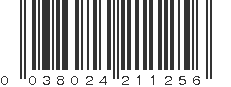 UPC 038024211256