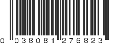 UPC 038081276823