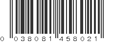 UPC 038081458021