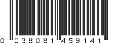 UPC 038081459141