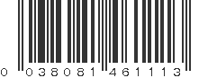 UPC 038081461113