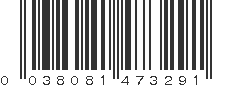 UPC 038081473291