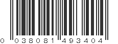 UPC 038081493404