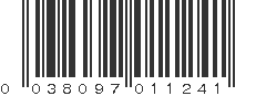 UPC 038097011241