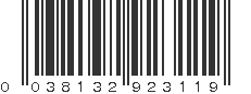 UPC 038132923119