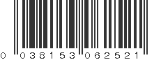 UPC 038153062521