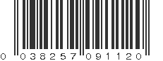 UPC 038257091120